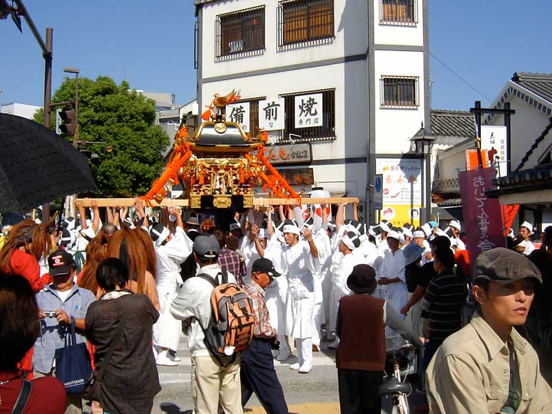 阿知神社の秋季例大祭